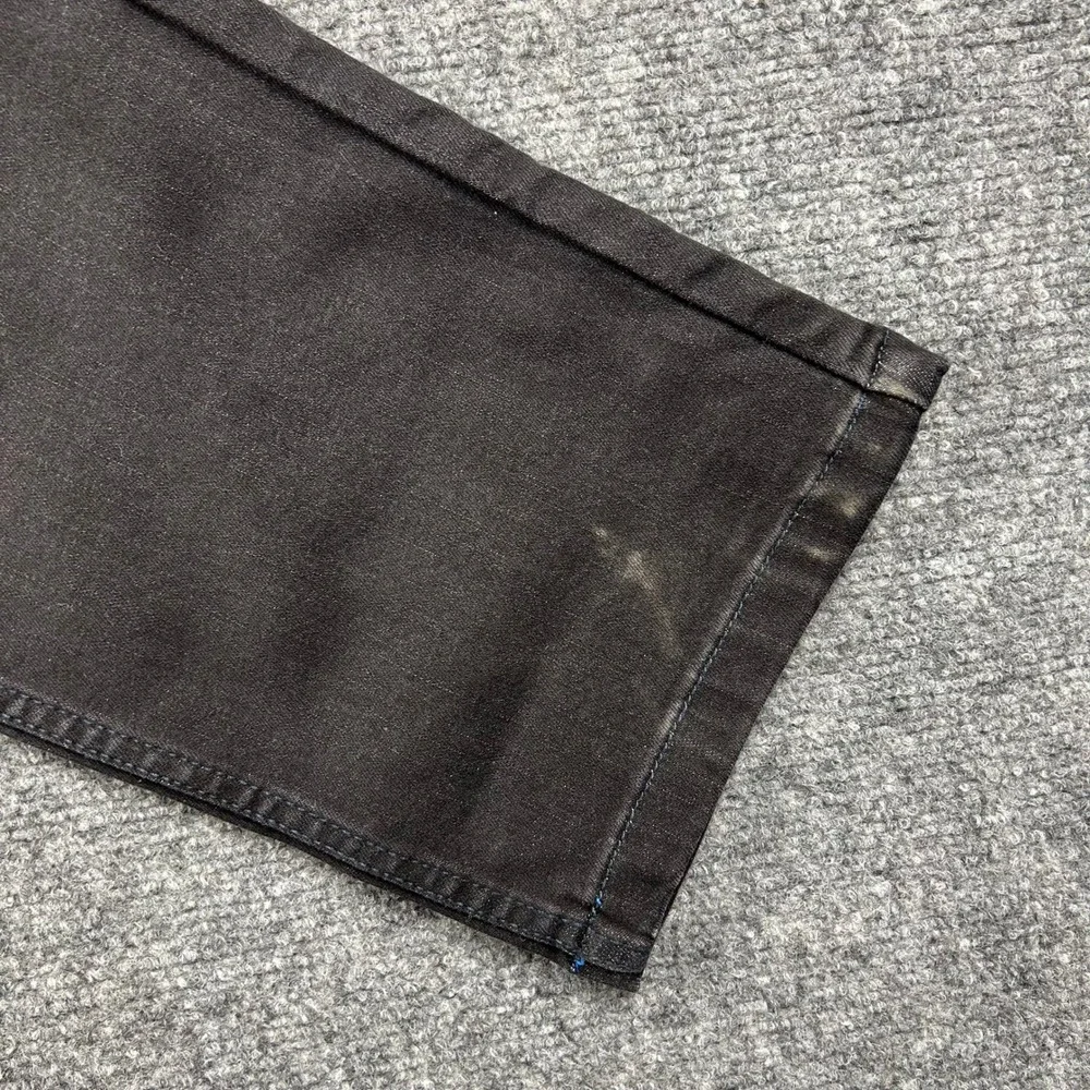 Mugsy Jeans Mags Mens 35x36‎ Black Slim Straight Stretch Denim FLX4NKG-35X36